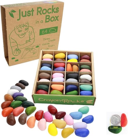 Crayon Rocks waskrijtjes doos van 2 x 32 kleuren