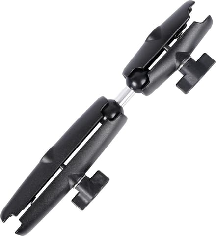 Verlengarm met Dubbele Socket en 1 Inch Kogeladapter voor Universele Montage