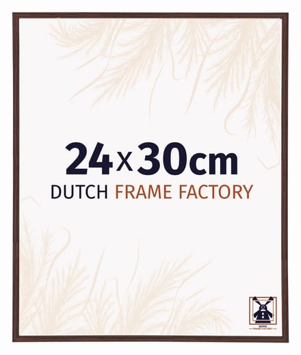 Fotolijst 24x30 cm - Kunststof - Bruin - Angers