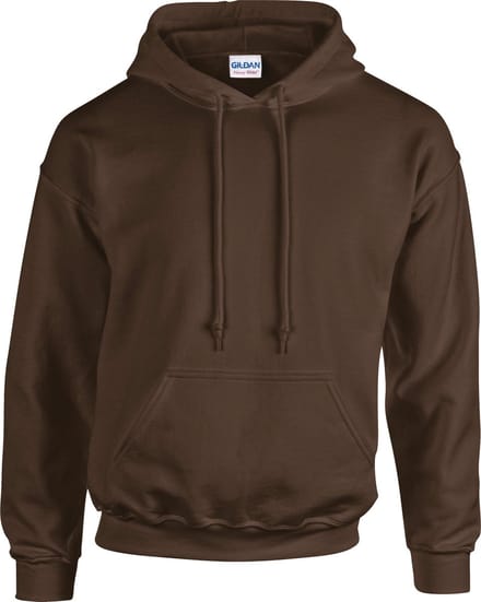 Gildan Heavy Blend™ Adult Hooded Sweatshirt GI18500 - Dark Chocolate - M