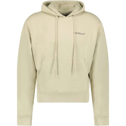 Gebroken witte Caravaggio met beige capuchon