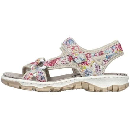 Rieker dames trekking sandalen gekleurd