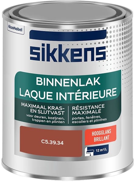 Sikkens - Binnenlak Hoogglans - C5.39.34 - Mengverf - 750 Ml