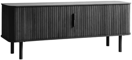 Tv meubel Cavo eiken 160 cm - Zwart