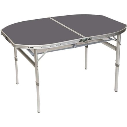 Bo-Camp - Tafel - Ovaal - Koffermodel - 120x80 cm