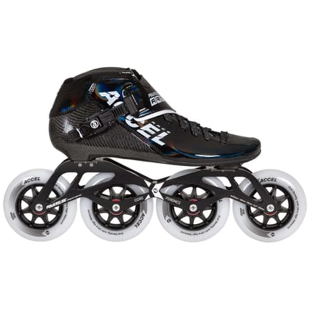Powerslide Accel Race 100 Inline Skates Zwart EU 36 Man,Vrouw