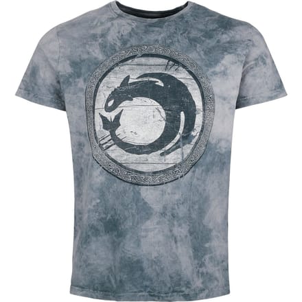 How To Train Your Dragon T-shirt - Dragons - Shield - XL - voor Mannen - meerkleurig