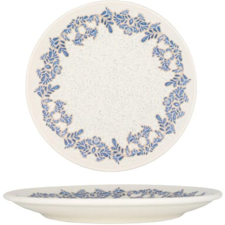 Rinart Dessertbord - Valeria - Porselein - 23 cm - set van 6