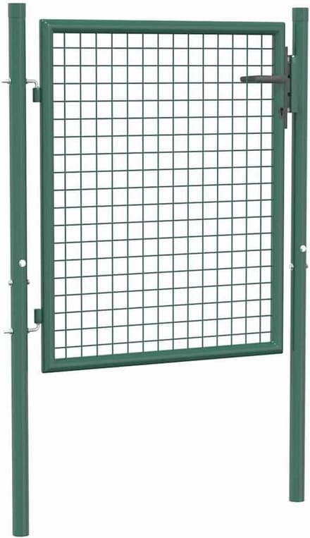 Stalen Tuinpoort 100x75cm Groene Ingangsdeur