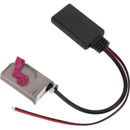 Auto Bluetooth AUX Module 32-pins Connector Draadloze Vervanging voor A3 A4 A6 A8 R8 TT RNSE black