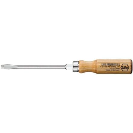 Wiha 00157 Werkplaats Platte schroevendraaier Kopbreedte: 12 mm Koplengte: 200 mm