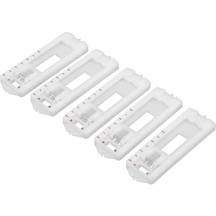 Persvoeten Plastic Knopsgat Multifunctioneel Huishoudelijke Naaimachine Accessoires white