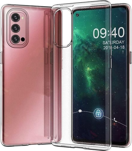 Oppo Reno 4 Hoesje Schokbestendig en Dun TPU Transparant