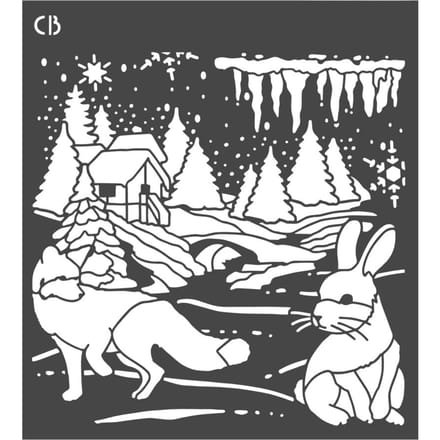 Sjabloon "Nordic landscape"
