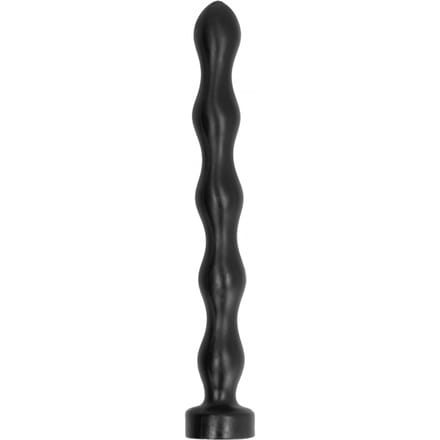 All Black Anaal kralen 41,5 x 4,3 cm - zwart