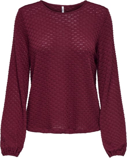 ONLY - ONLBELLE LIFE L/S TOP JRS - Dames - Blouses