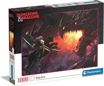 Puzzel 1000 Stukjes Dungeons & Dragons - Volwassenen Puzzel 70 x 50 cm