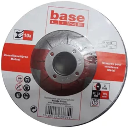 Baseline Doorslijpschijf - Metaal - 125mm