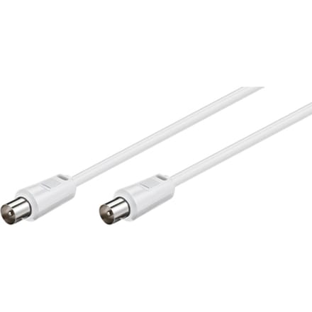 Goobay Witte Antennekabel - 1 5 meter