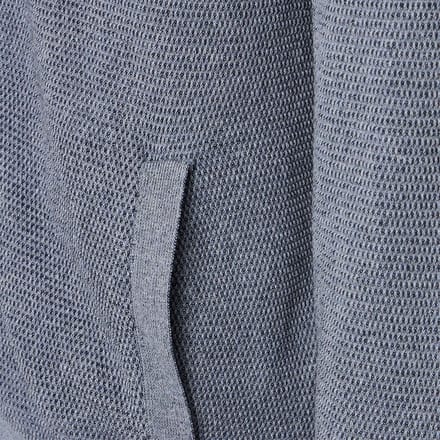 CASA MODA comfort fit vest - blauw - donkerblauw - wit