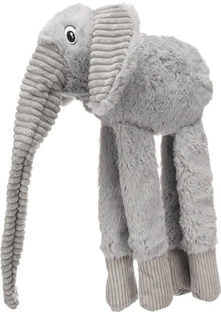 Flamingo Hondenknuffel Hida Olifant grijs 32x41x55CM