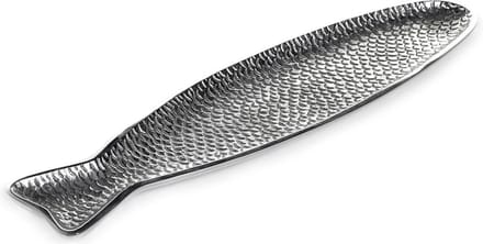 Serax - Paola Navone - Fish & Fish - Serveerschaal - Grijs - L 45cm