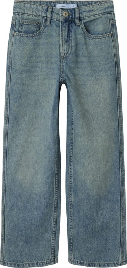 Name it winter jeans broek jongens - blauw - NkmRyan - straight fit