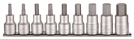 Teng Tools 10-delige inch-pluggenset