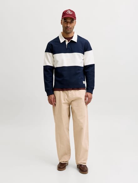 Jack & Jones Broeken Wide Leg Fit Broeken