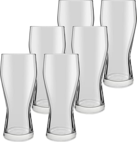 Royal Leerdam Bierglazen Mainz - 12x stuks - 400 ml - speciaal bier glazen