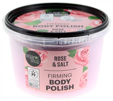 Organic Shop Rose &amp; Salt Body Polish 250 ml