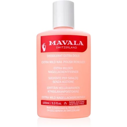 Mavala acetone-vrije nagellakremover roze 100 Oplossing