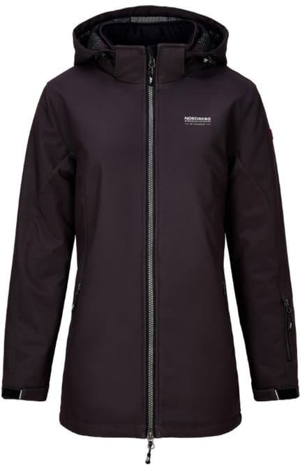 Nordberg - Jas Olla bruin gevoerde softshell jas - Maat M