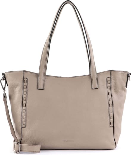 FREDsBRUDER Schoudertas Aura Shopper Good Grey Beige