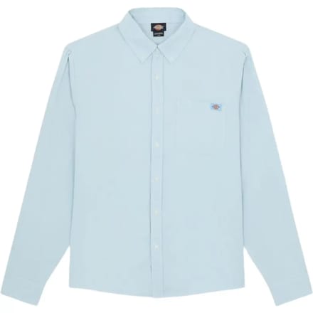 Dickies Gallatin Overhemd Met Lange Mouwen Blauw S Man