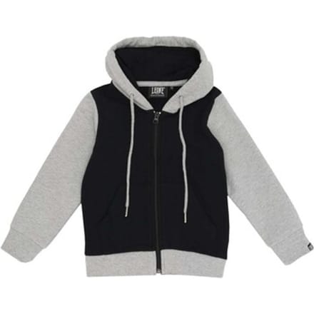 Capuchon sweaters Leone 1947 Girl Hoody Full Zip Super Grey