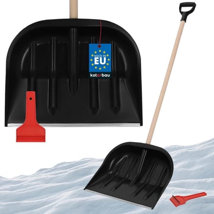 Sneeuwschep Set - Sneeuwschuiver Auto - Winterklaar Maken - Met Ijkrabber - 47 cm Schep