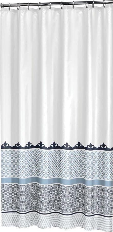 Sealskin Marrakech Douchegordijn 180x200 cm - Polyester - Blauw / Metallic