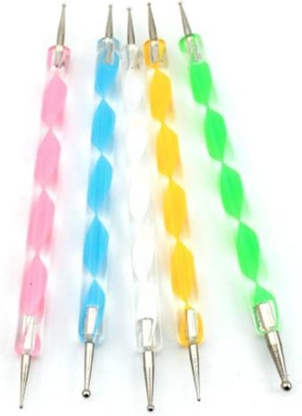 5 Stuks Dotting tools voor dot painting - stippennen - stipstokjes - mandala dotting art - LOUZIR