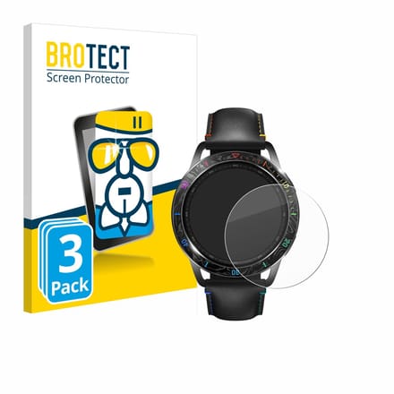 Screenprotector 3 Stuks voor Xiaomi Watch S3 Beschermglas transparant