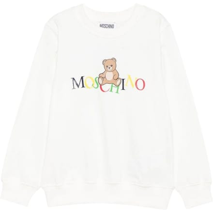 Baby unisex sweatshirt Moschino HNF08V_BIANCO