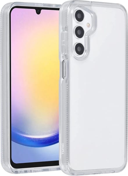 Back cover case - Silicone Hoesje Geschikt voor: Samsung Galaxy A25 - Wit