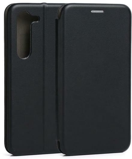 Beline - Galaxy S23 Hoesje - Magnetische Sluiting - Luxe Afwerking - Zwart