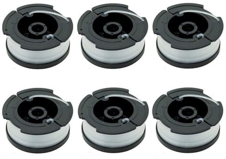 6-pack draadspoelen Geschikt voor Black & Decker grastrimmers