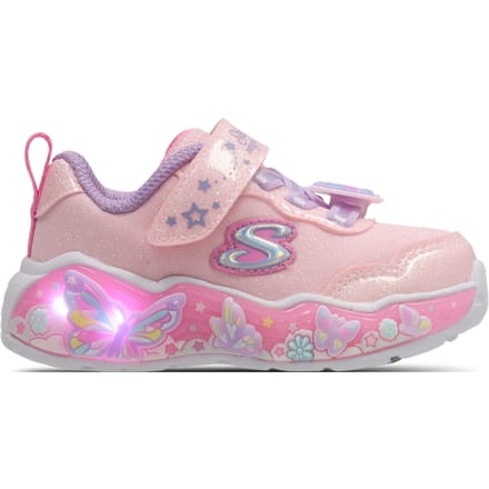 Skechers Butterfly Bliss Babyschoenen - Roze - Maat 21 - Mesh/Synthetisch