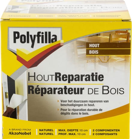 Polyfilla - Houtreparatie - Naturel - 500 G