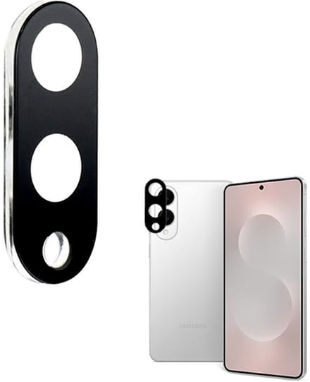 Casemania Camera Lens Glas Geschikt voor Samsung Galaxy S25 Edge - Gehard Glas Camera Lens Protector - Camera Bescherming