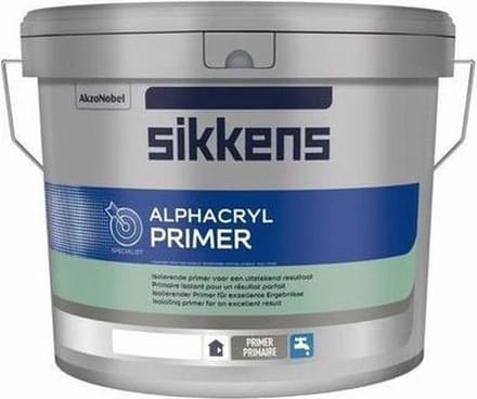 Sikkens Alphacryl Primer - 10 l - 9-11 m²/l - Wit