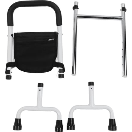 Chair Stand Assist Handle 136kg Toilet Armrests Sofa Armrests Bedside Armrests Elderly 3 in 1 black
