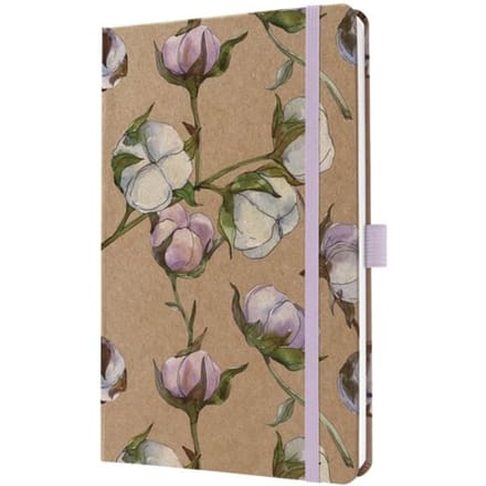 Sigel weekagenda Pure 2026 formaat A5 Cotton Fields hardcover